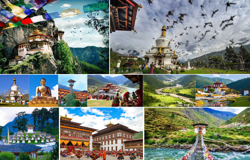 Thimphu 2N – Punakha 2N – Paro 3N 