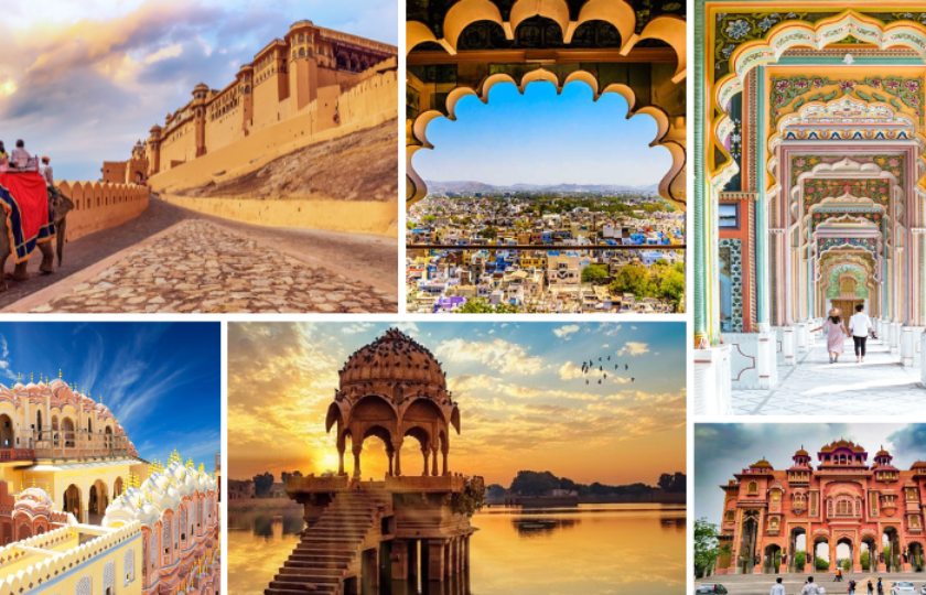Jaipur 2N - Ranthambhor 1N -  Ajmer/Pushkar 1N - Salasar 1N - Jaipur 1N