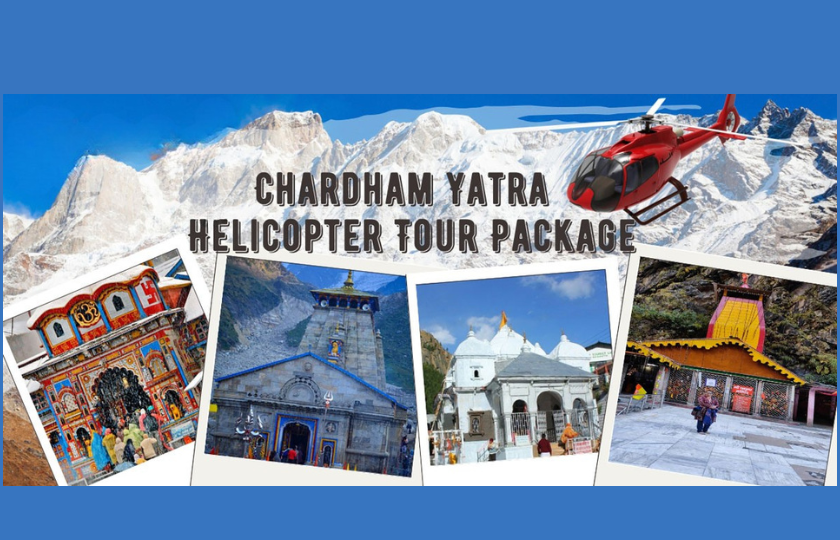 Chardham By Helicopter 5N - Dehradun 1N - Kharsali 1N - Gangotri 1N - Guptkashi 1N - Badrinath 1N 