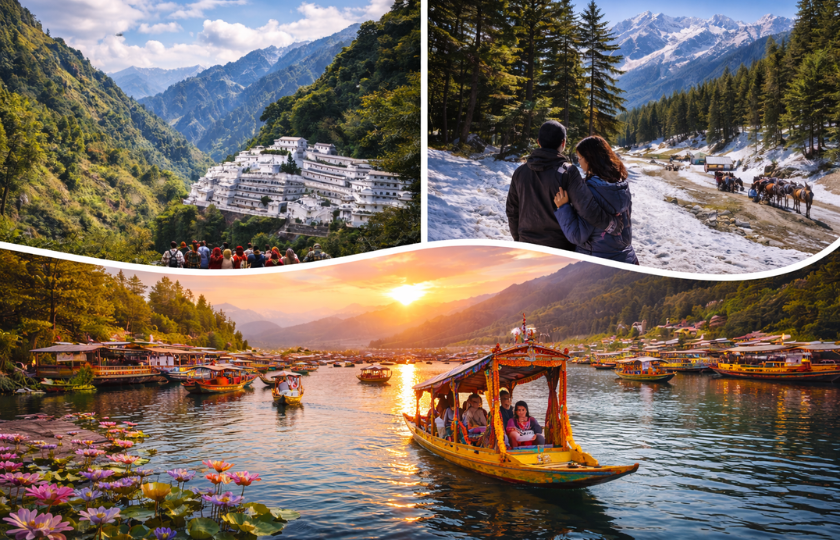 Vaishnao Devi 4N - Katra 2N - Patnitop 1N – Jammu 1N 